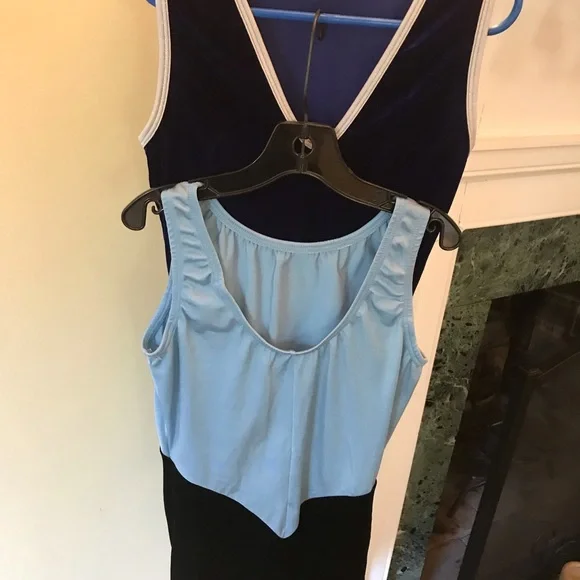 Pair of Gymnastics Leotards - Size Adult Medium - Picture 2 of 7